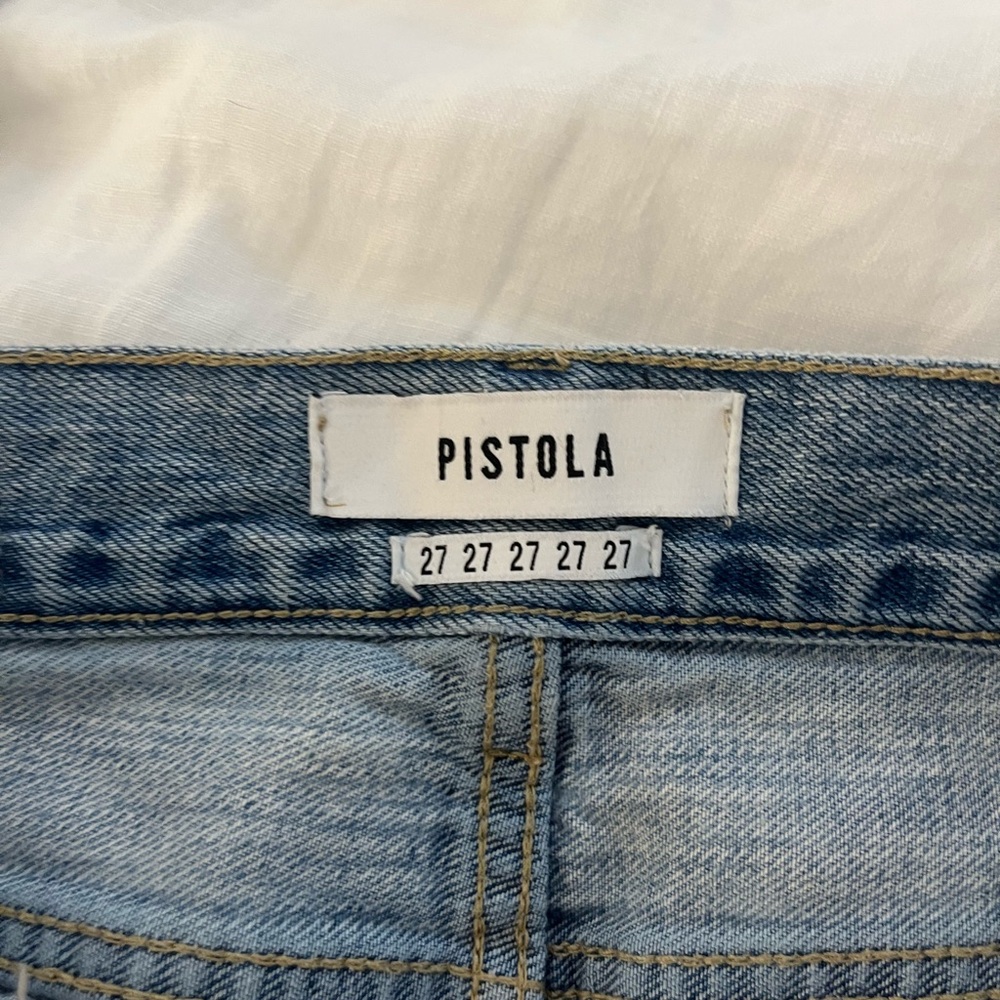 Pistola denim - light wash jean shorts, size 27 - Picture 3 of 4